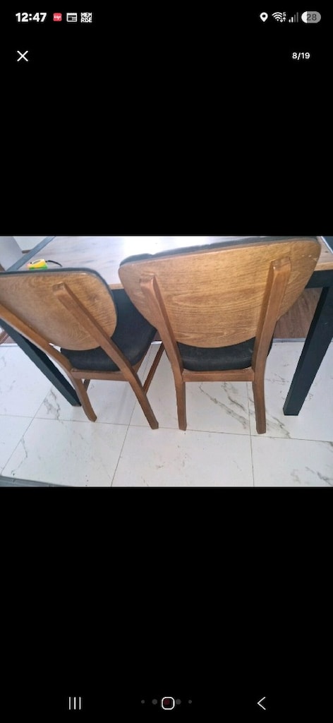 Ahşap Yemek Masası 70 x 120 cm - 3