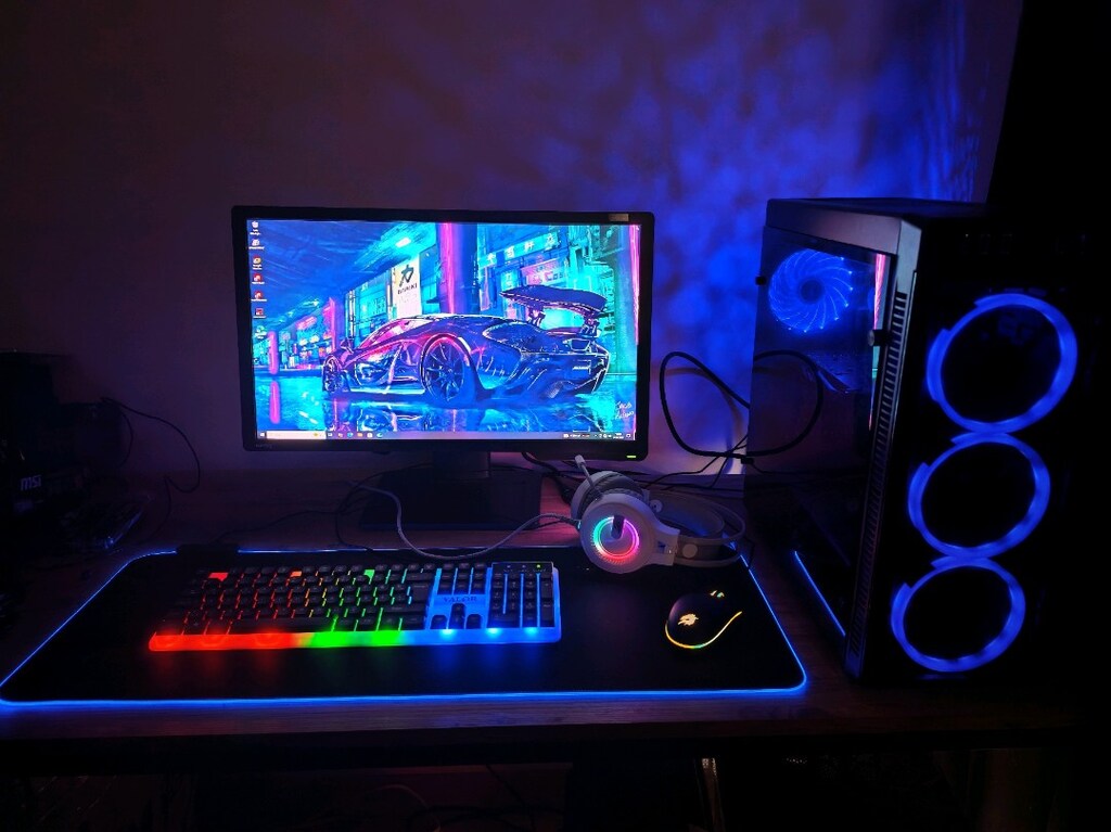 ADRESE TESLİM/ 144 HZ FULL SET HER OYUNU OYNATAN BİLGİSAYAR SETİ - 9