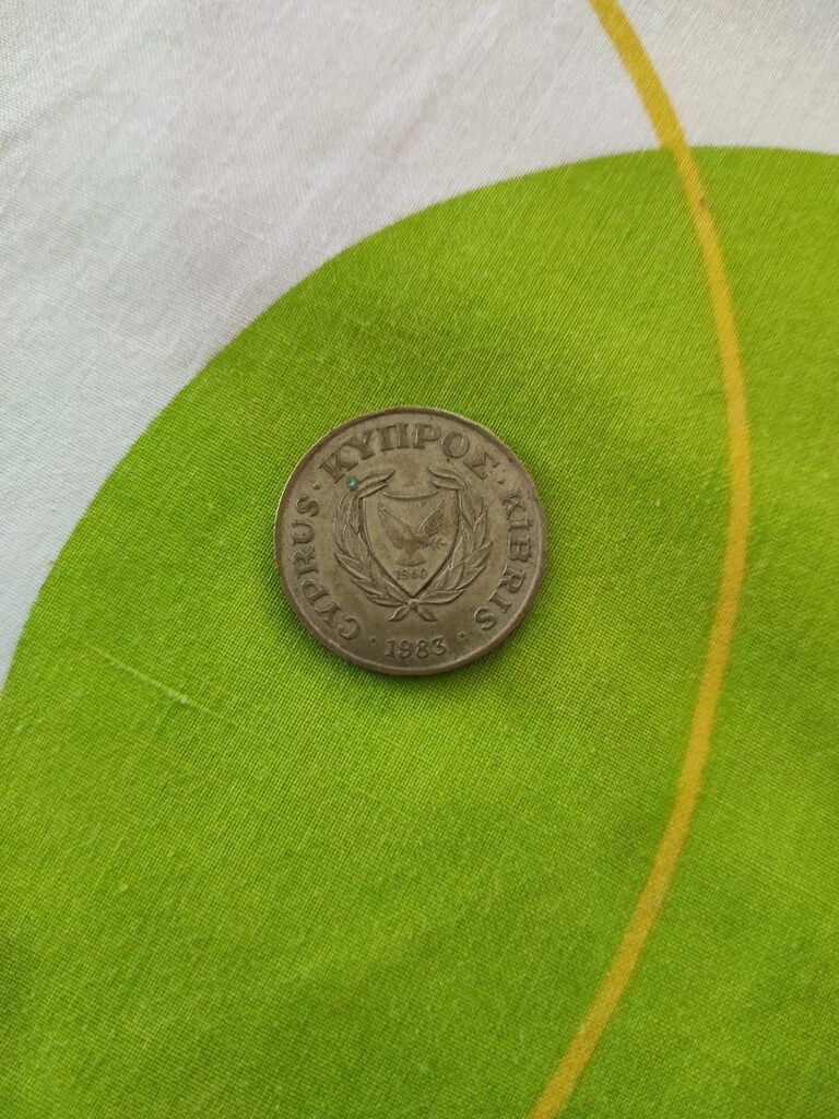 Eski Kıbrıs centi 1983 - 2