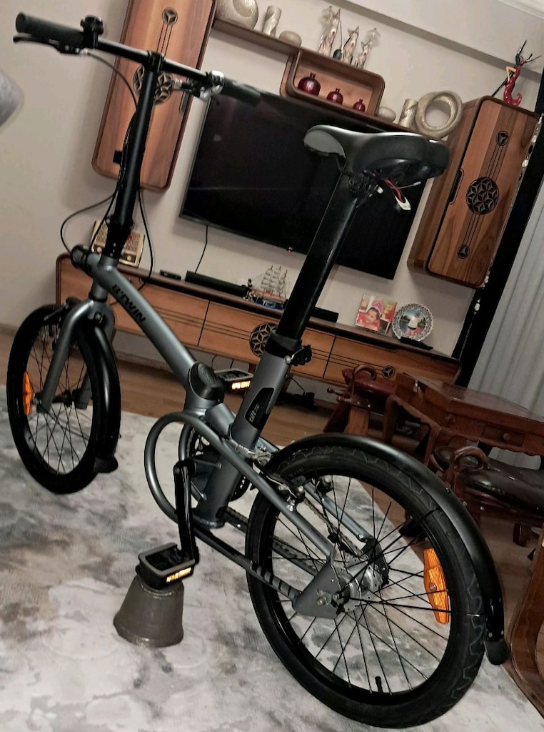 Avrupa Btwin Tilt700 Göbekten 3 Vites Katlanır Bisiklet Açıklamayı Oku - 6