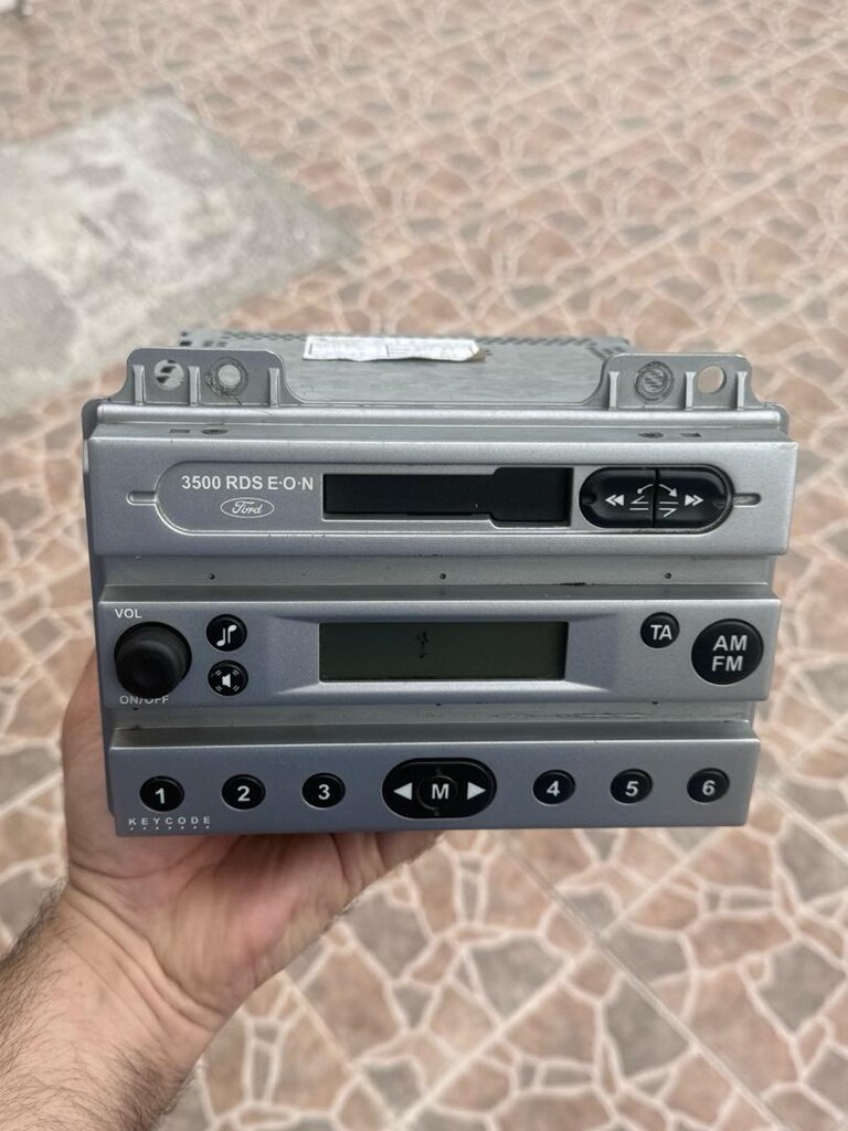 Ford 3500 RDS EON Teyp Fiesta Teyp, Fusion Teyp 2002-2005 Uyumlu Kodlu - 2