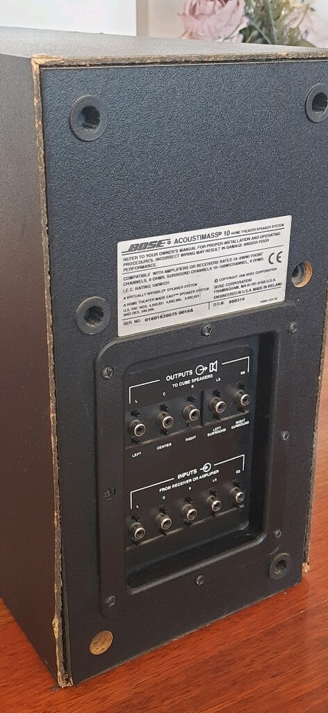 Bose Acoustimass 10 - 10
