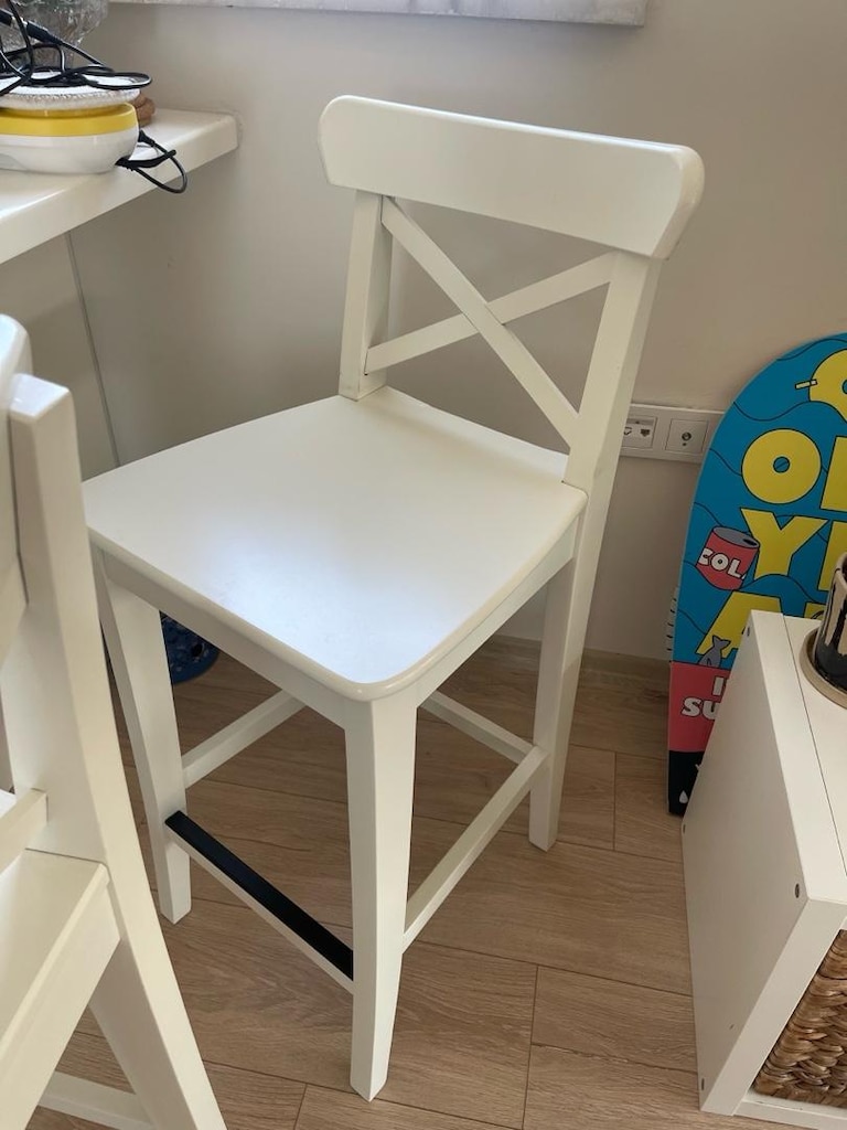 2 adet Ikea Rosentorp Bar Sandalyesi tek fiyatına - 7