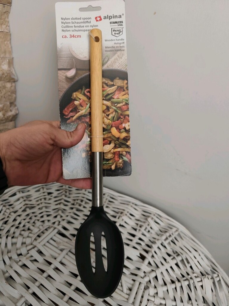 Alpina Delikli Servis Kaşığı Karıştırıcı 34 cm. - 3