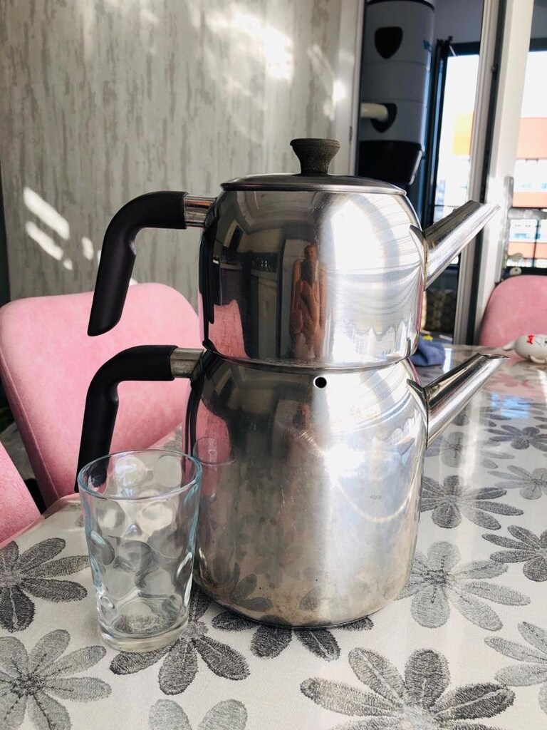 Çelik çaydanlık adrese teslim - 2