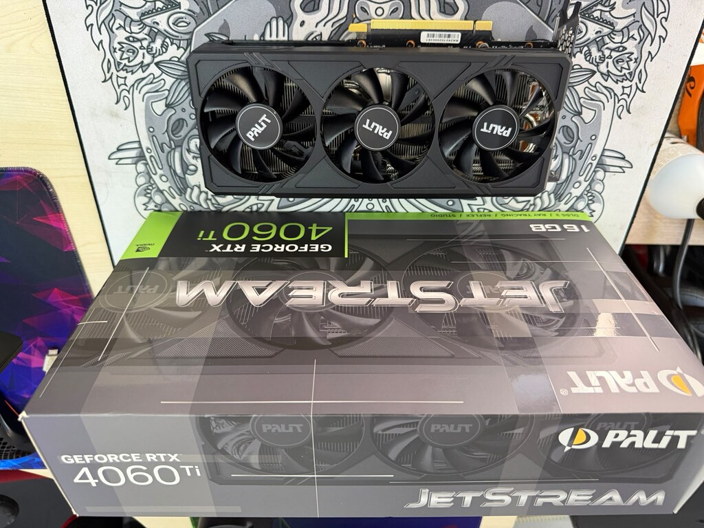 Palit RTX 4060 Ti JetStream 16GB (Kutulu Temiz) - letgo'dan