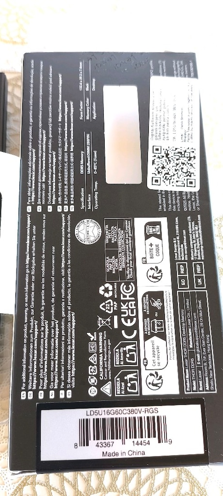 lexar thor ddr5 16gb 6000mhz ram - 4