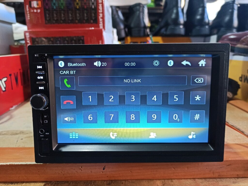 Sıfır 7inc double teyp USB AUX RADYO BULUTUT ÇİFT ANFİ ÇIKIŞLI oto tey - 2