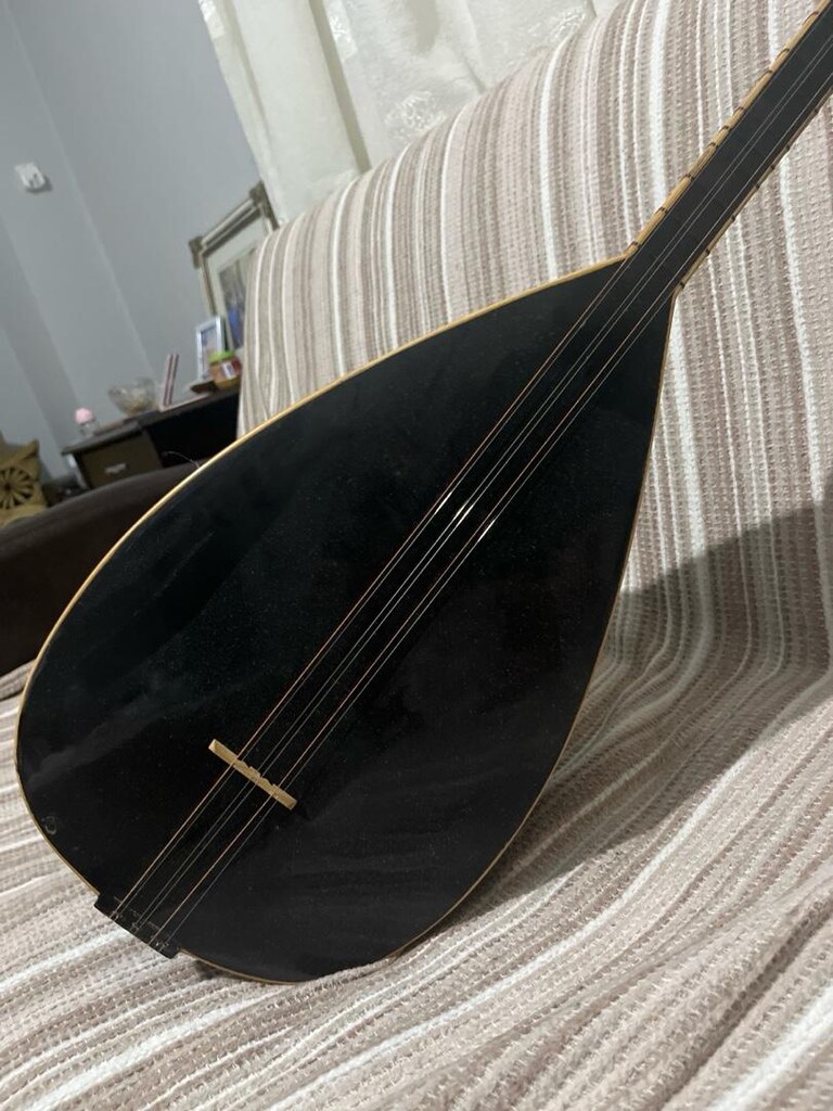 40 YILLIK PROFESYONEL ANTİKA BAĞLAMA UZUN SAP,SAHNE BAĞLAMASI,AKUSTİK - 2