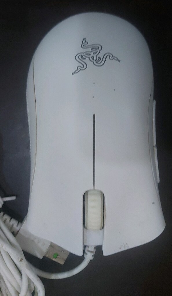 RAZER DEATHADDER ESSENTIAL 6400 DPI KABLOLU GAMING MOUSE-BEYAZ - 3