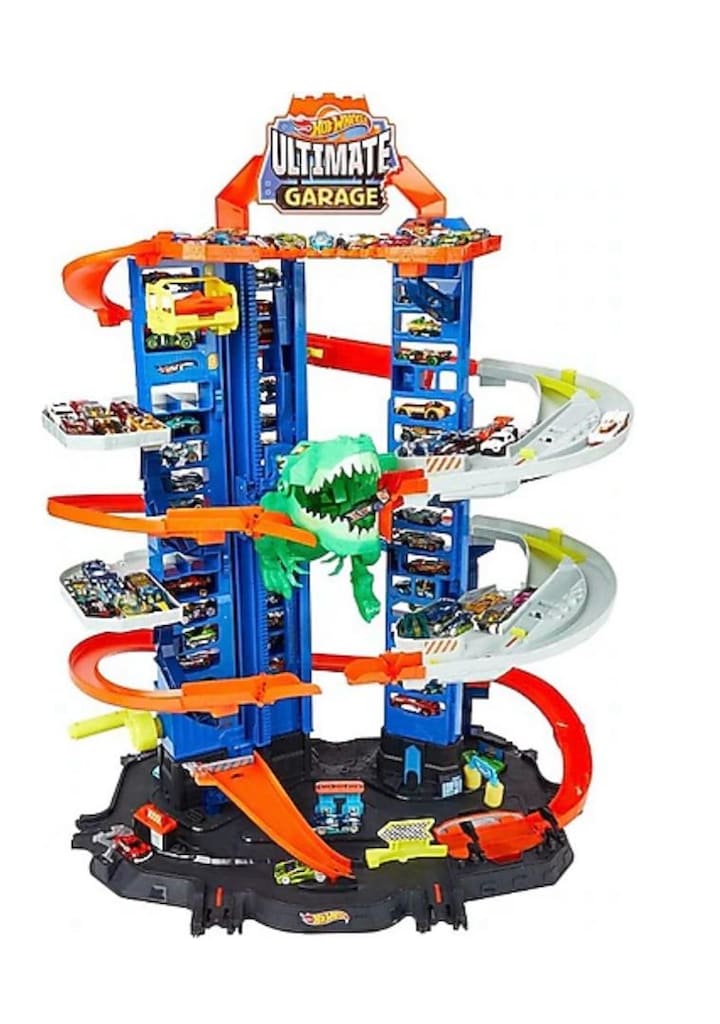 hot wheels ultimate garaj dinazorlu t-rex garaj - 2