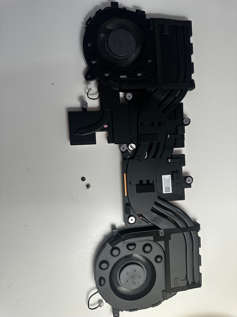 Lenovo Legion 5i Çift Fan + Heatsink Soğutma Bloğu - 2