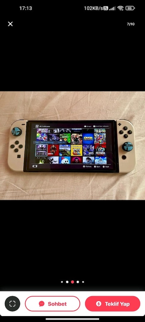 ÇiPLi 1064GB (1TB) Nintendo Switch OLED(keyfi satılık) - 7