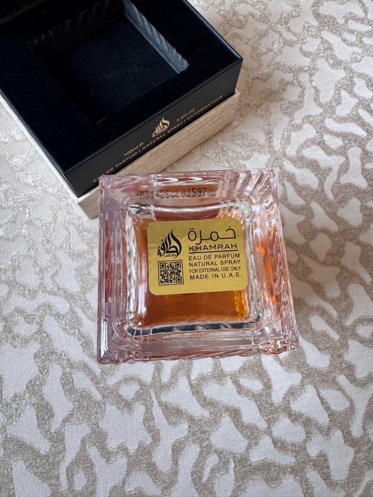 lattafa khamrah 100ml edp parfüm orijinal sıfır - 3