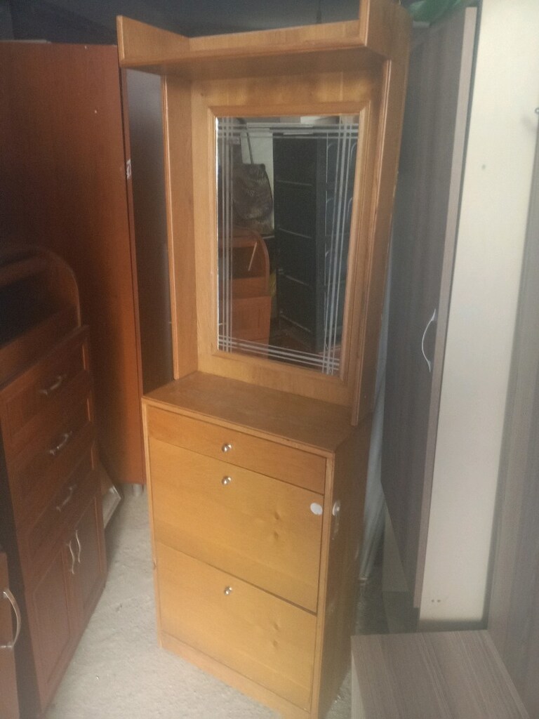 Aynalı ayakkabılık - 5