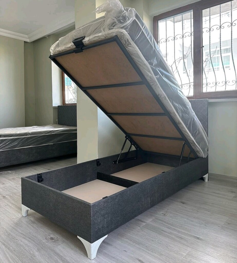 90X190 TEK KİŞİLİK YATAK BAZA BAŞLIK TAKIMI - 2