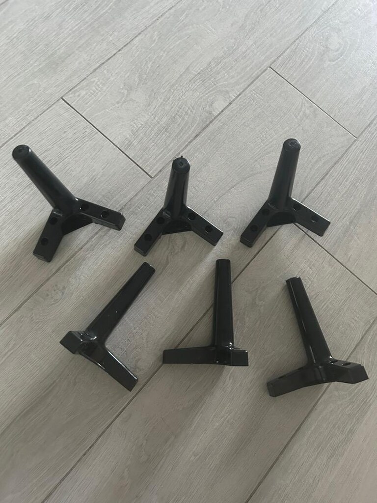 6 adet plastik mobilya ayağı - 2