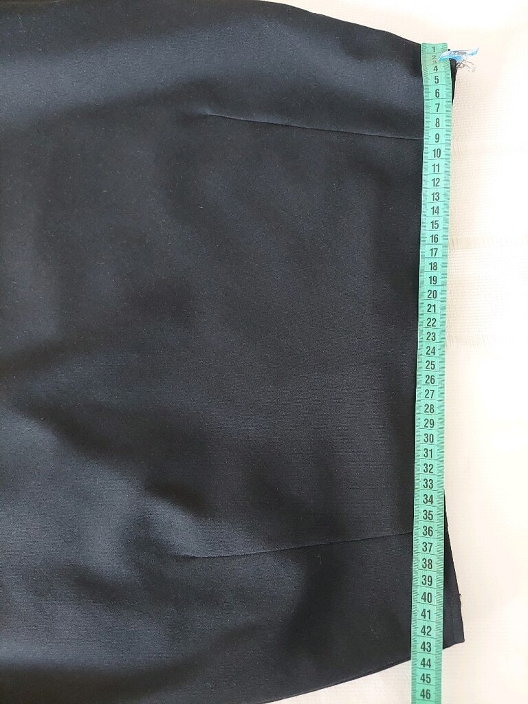Bayan lacivert normcore uzun etek - 6