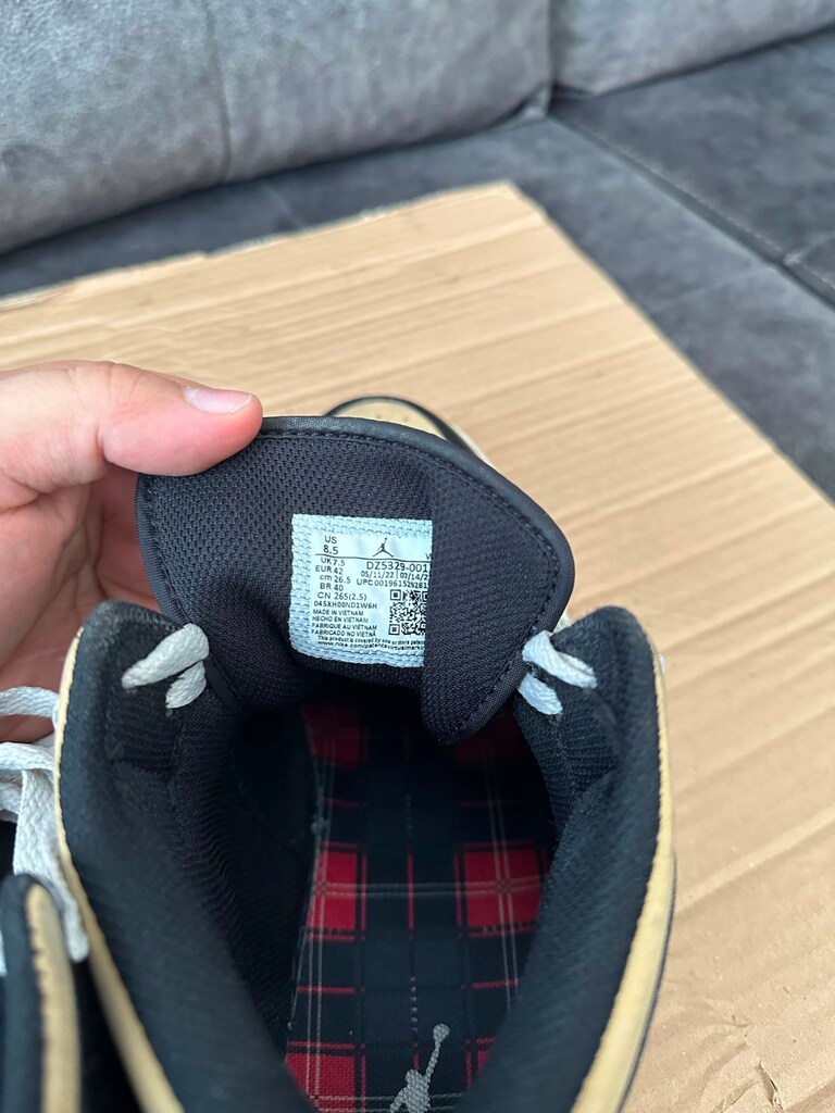 Nike Air Jordan 1 Mid Tartan Swoosh - 2