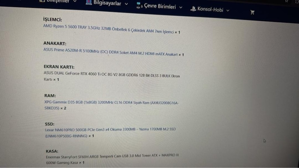 oyuncu bilgisayarı - 6