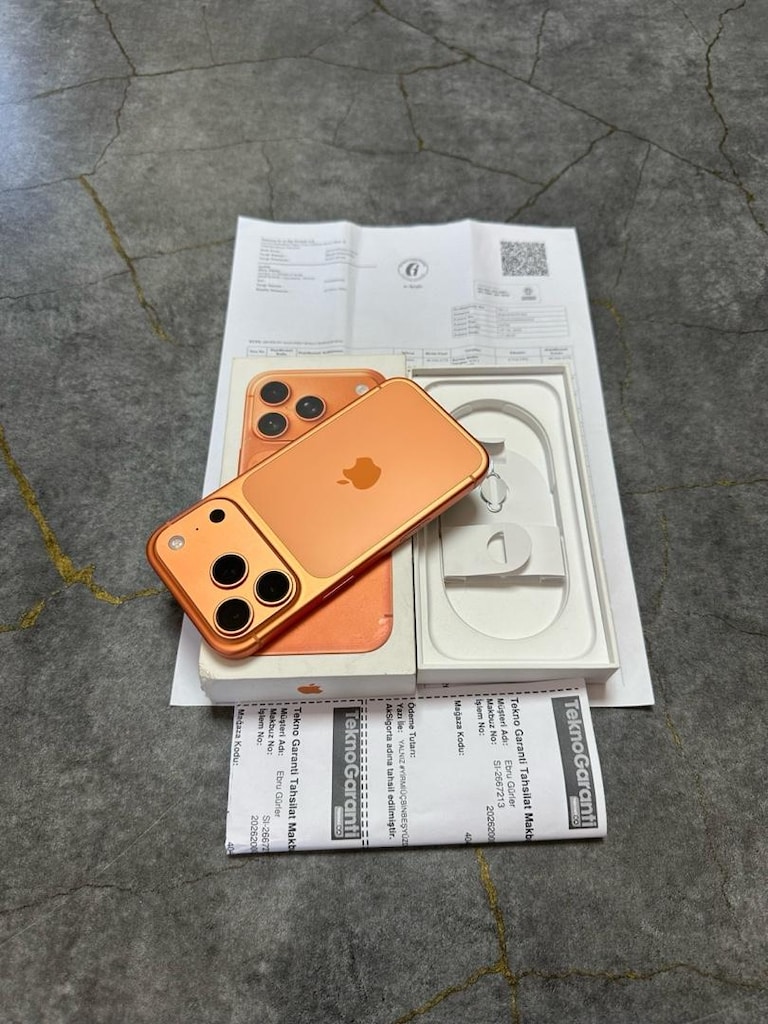 iPhone 17 Pro yurtiçi kutulu faturalı 22 ay garantili 2 yıl kaskolu - 4