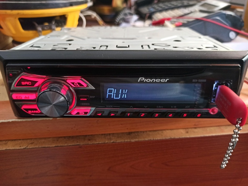 sıfır gibi eski seri Pioneer USB AUX RADYO BULUTUT tek anfi çıkışli - 7