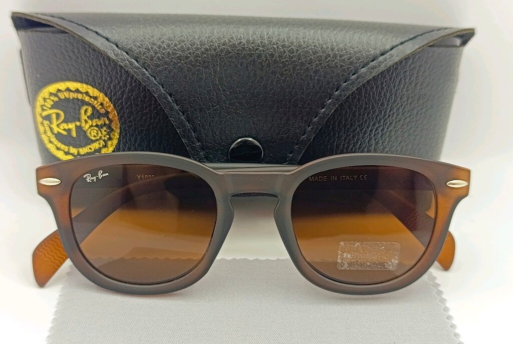 SIFIR KUTUSUNDA, RAYBAN (KEMİK) UV400 FİLTRELEME GÜNEŞ GÖZLÜĞÜ - 3