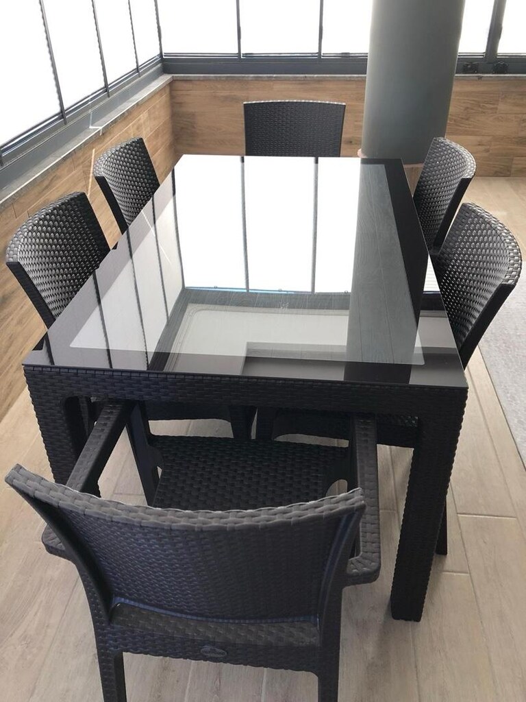 balkon masa sandalye, minderleride üstünde verilecek - 2