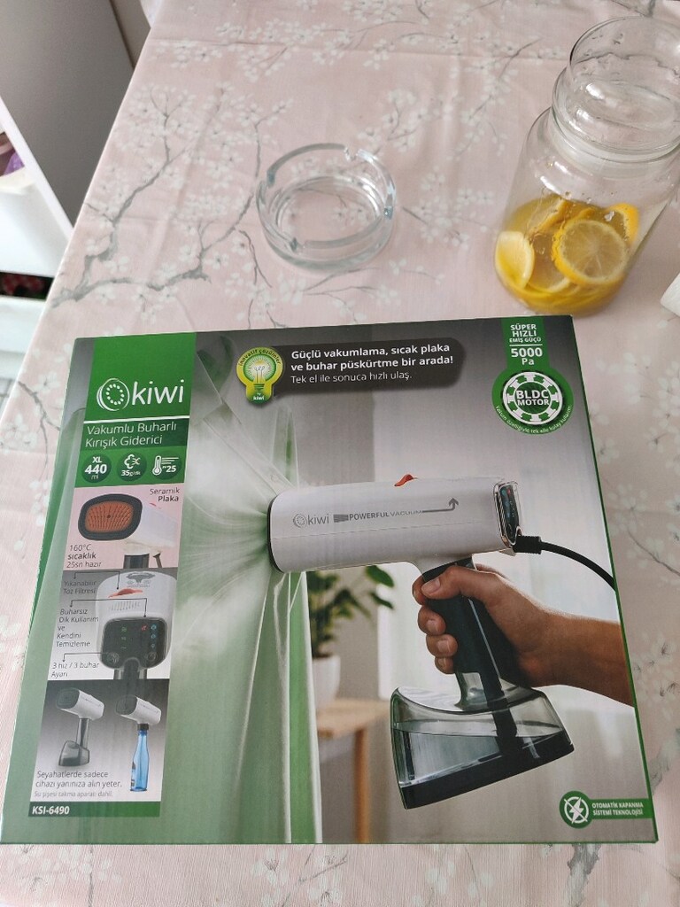 Kiwi 6490 Vakumlu 2100W Buharli Dikey Ütü