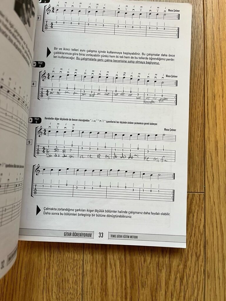 Gitar Öğreniyorum Kitabı Musa Çetiner - 3