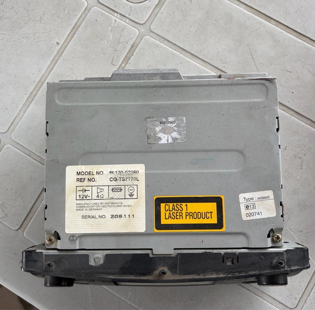 ORJ TOYOTA COROLLA KASET CD ÇALAR - 2