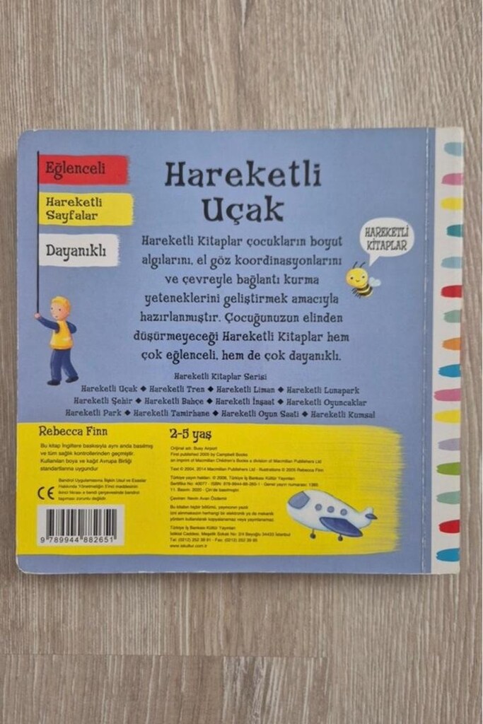 Hareketli Uçak Çocuk Kitabı - 2
