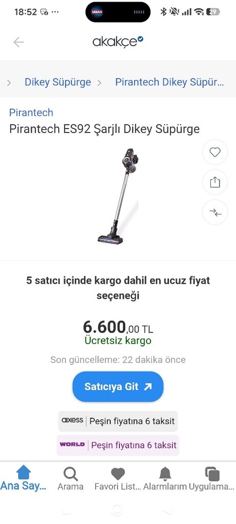 şarjlı dikey Süpürge - 10
