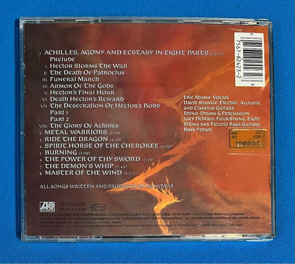 Manowar - The Triumph Of Steel - Cd - 3