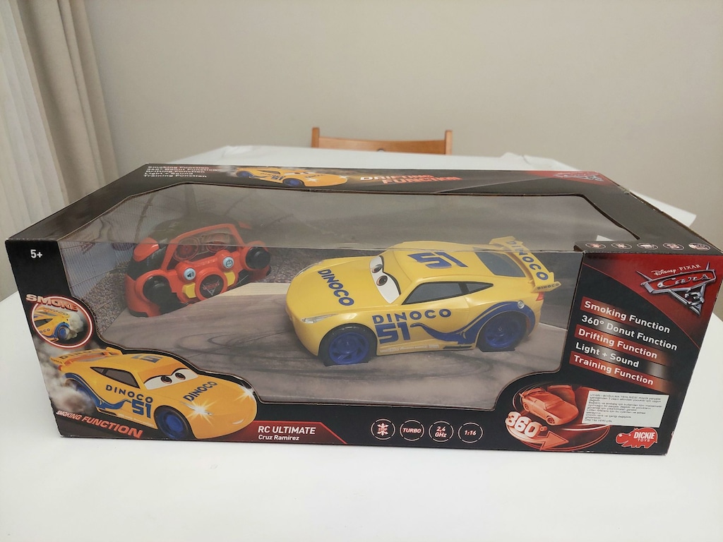 Dickie Cars 3 Feature Cruz Ramirez 1:16 Uzaktan Kumandalı Araba - 7