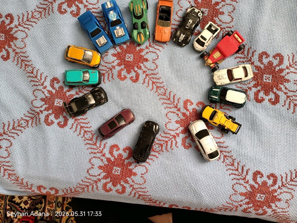 Mini Arabalar demir-metal karisik - 5