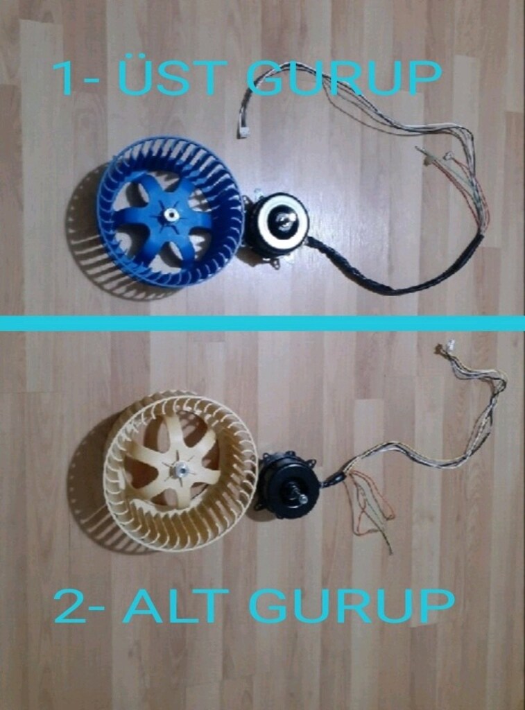 Portatif mobil klima fan gurubu Arçelik ve Beko uyumlu