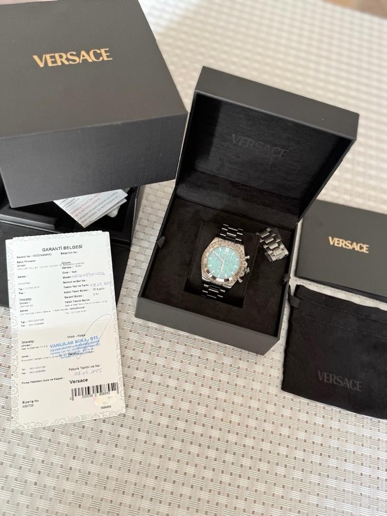 VERSACE SWISS MADE SIFIR GİBİ - 6