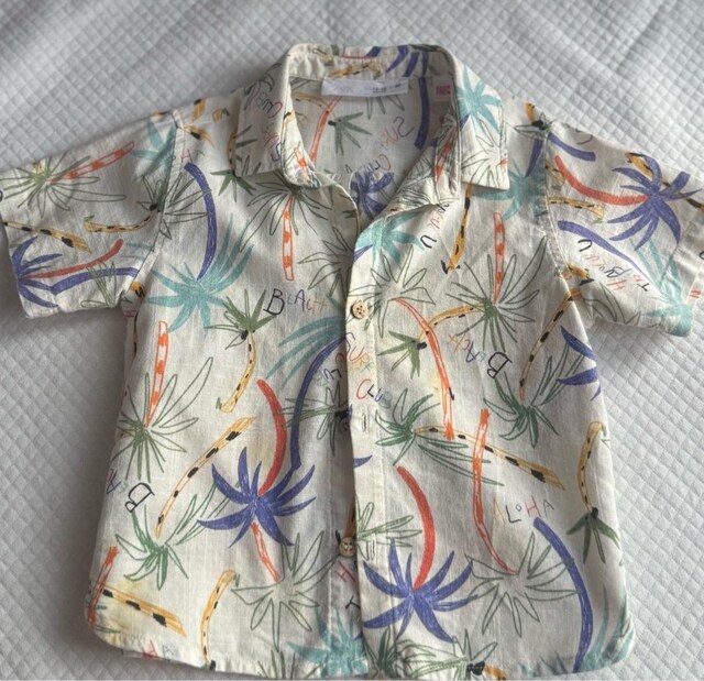 Zara Bebek Keten Gömlek 12-18 Ay / 86 cm