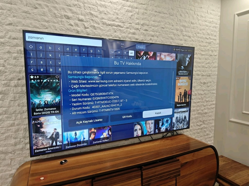SIFIR Samsung 4K HD TELEVİZYON - 4