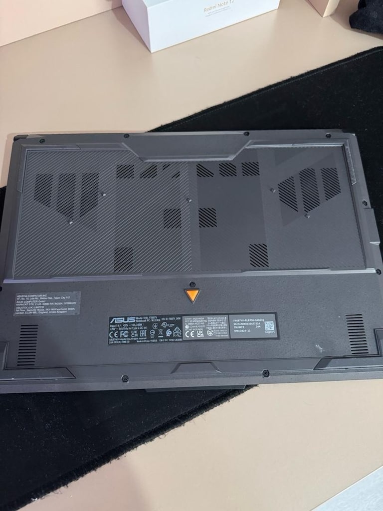 ASUS TUF GAMING F16 FX607VU – RTX 4050 KUTU ADAPTÖR MEVCUTTUR - 7