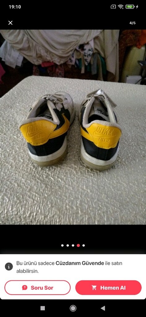 NIKE ERKEK ÇOCUK SPOR AYAKKABI 30 NUMARA - 4