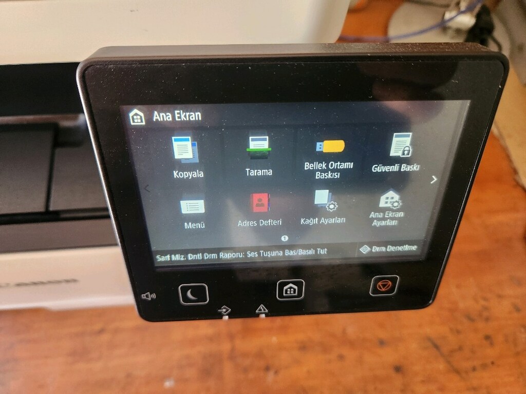Canon Mf631cn renkli lazer yazıcı MÜKEMMEL DURUMDA - 4