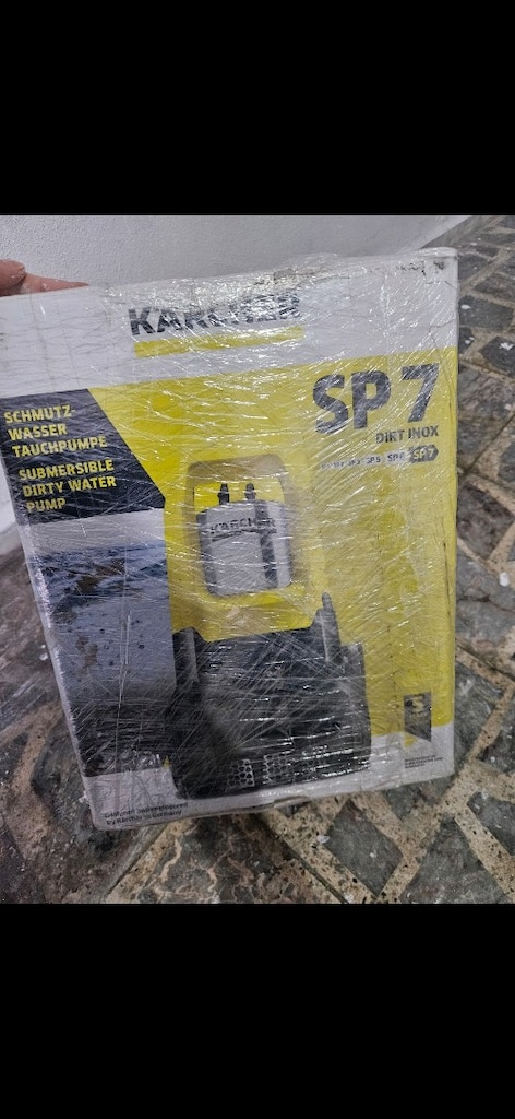 Sıfır Jelatinli Kärcher SP 7 Dirt Inox Dalgıç Pompa
