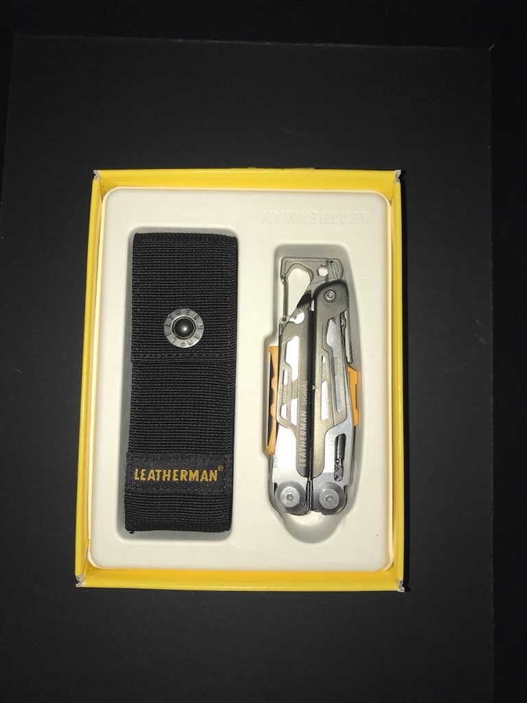 leatherman signal sıfır kutusunda hatasız ihtiyaçtan kısa süreliğine