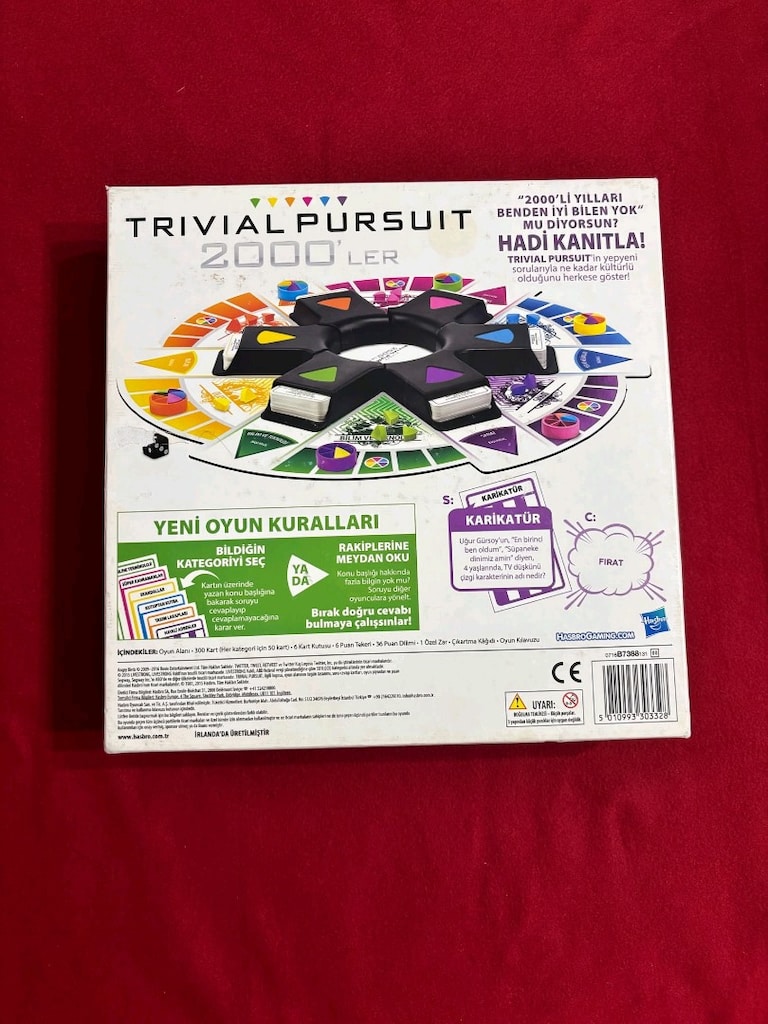 Trivial Pursuit 2000'ler Türkçe Kutu Oyunu - 2