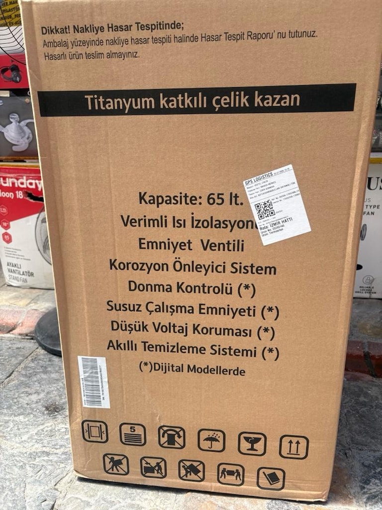 Regal RGL 65 MS 65 Litre Termosifon – Sıfır Kapalı Kutu - 6