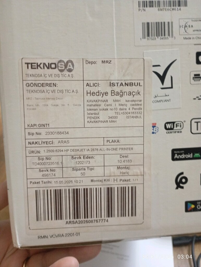 ACİİİL satılık HP yazıcı - 7