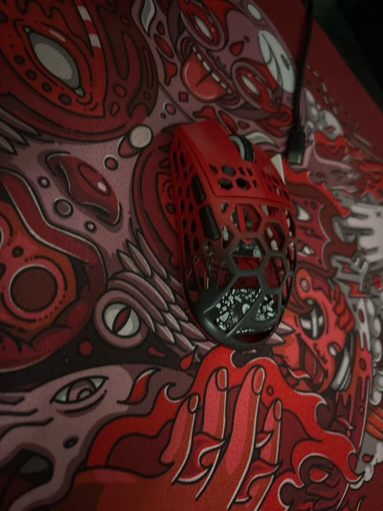 gaming mouse Hawk hm620 8000khz yanında wraith hybrid mouse pad - 2