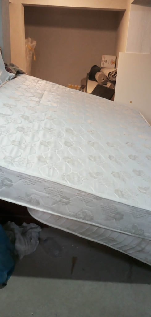 ÇİFT KİŞİLİK YATAK TEMİZ KULLANIŞLI 150X200CM EBADINDA PAZARLIKSIZ - 7